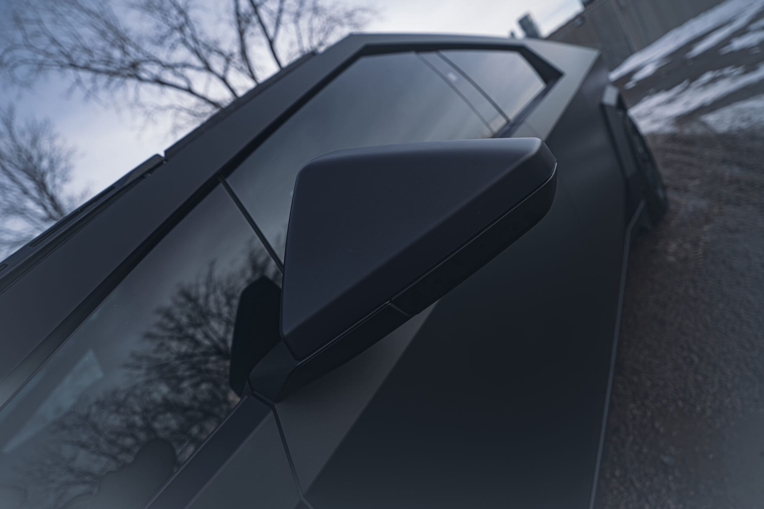 Cybertruck - Matte Black Wrap 2